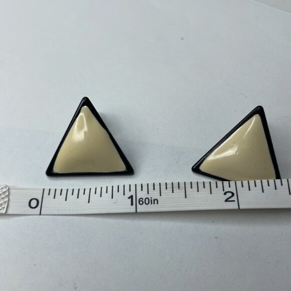 AAi Triangle Earrings - Picture 3 of 4